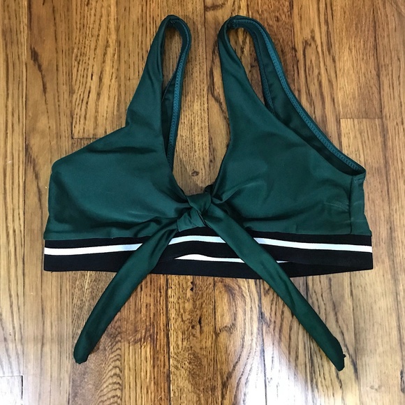 90's Inspired Green Bikini - Picture 2 of 4